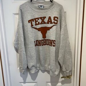 Lee Gray Texas Longhorns Men's Crewneck Sweater